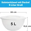 2er Set Rühr- & Salatschüsseln 5 L – Serie DELOS, mit Produktbild-Vorschau 2