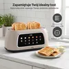 Toster Olvy na 4 kromki, długi otwór, wyświetlacz cyfrowy z Podgląd zdjęcia produktu 6