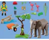 PLAYMOBIL Éléphant avec gardien de zoo Voir les images du produit 5
