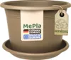 MePla - Set - Pflanzkübel Cylindro ø 50 + Untersetzer ø 49 Produktbild-Vorschau 1