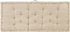 vidaXL Cuscino Pallet in cotone 120×80×10 cm Beige Anteprima dell’immagine prodotto 4