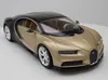 Welly 24077G Bugatti Chiron 2017 gold schwarz 1:24 Produktbild-Vorschau 8