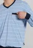Götzburg Herren Pyjama Schlafanzug lang mit Bündchen Größe: Produktbild-Vorschau 4