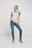 Urban Classics T-Shirt Damen Ladies Contrast Raglan Tee Produktbild-Vorschau 8