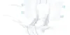 A close-up, studio shot of an adult diaper against a white background. Anteprima dell’immagine prodotto