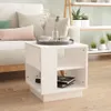 vidaXL Konferenční stolek bílý 40x40x43 cm Materiál dřevo Náhled obrázku produktu 2