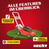 Kinder Rasenmäher Spielzeug HECHT 50437 | Wirbelnde Produktbild-Vorschau 6