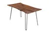 Esstisch Baumkante massiv Akazie nussbaum 140 x 80 cm Produktbild-Vorschau 3