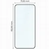 2x Gehärtetes Glas für Honor 400, Bizon Glass Edge Duo, Produktbild-Vorschau 2