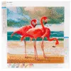 Diamant-Mosaik Diamant Malerei Flamingi Vögel 5D Produktbild-Vorschau 2