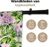 MuchoWow® Wandteppich Wandbehang Blumen - Hortensie - Produktbild-Vorschau 3
