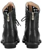 Laura Vita Damen Stiefelette aus Leder mit Lochmuster Produktbild-Vorschau 11