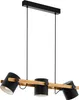 EGLO Pendellampe Hornwood, 3 flammige Vintage Pendelleuchte Produktbild-Vorschau 1