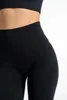 Isolierte Damen-Leggings Mit Hoher Taille Und Breitem Bund Produktbild-Vorschau 3