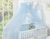 Grande zanzariera in chiffon per culla con cuori pendenti e Anteprima dell’immagine prodotto 1