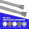 Klemmstange Silber 80-125cm ausziehbar, Ø16/19mm, Produktbild-Vorschau 4