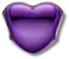 Pandora Charm Violettes Metallic-Herz 793337C01 Produktbild-Vorschau 2
