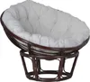 MiaMöbel Sessel Rattan 100 cm Modern 100% Baumwolle Rattan Produktbild-Vorschau 1
