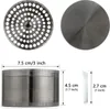 Macina erbe 75mm macina polline Set di 4 pezzi in lega di Anteprima dell’immagine prodotto 2
