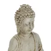Relaxdays Buddha Figur sitzend, wetterfest, frostsicher, Produktbild-Vorschau 8