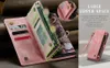 Caseme Samsung Hülle mit Zipper 2in1 Samsung S25 Ultra-Rosa Produktbild-Vorschau 4