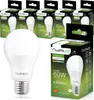 A collection of Lumiled LED bulb packaging and a single bulb. Náhled obrázku produktu