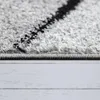 Teppich Grau Wohnzimmer Vintage Kurzflor Geometrisch Produktbild-Vorschau 2