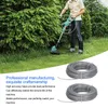 2 STÜCKE 24 m 2,0 mm Rasenmäher-Drahtseilschnur Grau Produktbild-Vorschau 10