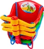 A stack of colorful baby swings. Náhľad obrázku produktu