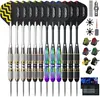 Turnart Dartpfeile Set mit 12 Profi Steeldarts und Case, Produktbild-Vorschau 1