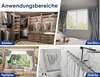 MEISENBERG Stahl-Gardinenstange - Montage ohne Bohrer, Produktbild-Vorschau 2
