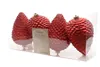 Christbaumschmuck Zapfen 12cm Kunststoff 4 Stück - Produktbild-Vorschau 3
