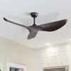 Sofucor Deckenventilator, Gleichstrommotor, drei braune Produktbild-Vorschau 3