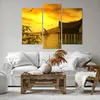 Bild auf Leinwand - Leinwandbild - Asien Berg Meer Felsen - Produktbild-Vorschau 6