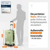 Travely Polycarbonat Koffer Groß 67cm L - 60L Innenvolumen Produktbild-Vorschau 4