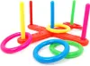 1 set di giocattoli da lancio con anelli in plastica per Anteprima dell’immagine prodotto 1