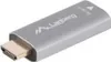 LANBERG HDMI(M)->Displayport(F) Adapter 4K grau Produktbild-Vorschau 2