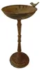 Vogeltränke Verena, Ø 23 cm, Höhe 49 cm, rostiger Look, Produktbild-Vorschau 2