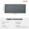 VEVOR kippertent, 8 x 18 voet, zwarte, duurzame afdekking Productafbeelding-voorbeeld 7