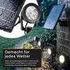 ENOVALITE LED Solar-Gartenstrahler 200 lm warmweiß schwarz Produktbild-Vorschau 3