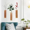 Wandpflanzer aus Holz, Bauernhaus-Wandvase, rustikale Produktbild-Vorschau 6