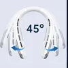 A white neck fan is shown with its arms angled outwards. Produktbild-Vorschau
