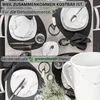 SÄNGER Kaffeebecher Set Bilgola Marmor 6 teilig Produktbild-Vorschau 3
