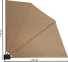 Balkonfächer 115 x 115 cm Beige, Easy Mount Wandplatte, Produktbild-Vorschau 2