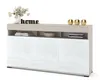 Große Kommode Fernsehschrank LUNA 3D Kaschmir/Weiß Produktbild-Vorschau 1