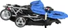Tandem-Kinderwagen Stahl Blau und Schwarz Produktbild-Vorschau 6