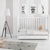 Baby Bettwäsche Set 100x135 cm aus Baumwolle – Decken- und Produktbild-Vorschau 2