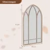 COSTWAY Farmhouse Cornice per finestra Specchio, specchio Anteprima dell’immagine prodotto 3