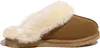 Lammfell Pantoffel NADINE mit Fellkranz camel 37 Produktbild-Vorschau 1