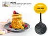 poêle à pancakes endusor pour induction avec revêtement antiadhésif pour enfants avec motif smiley e Voir les images du produit